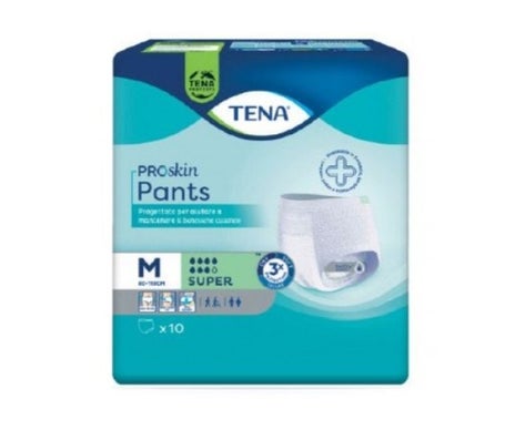 Tena Pants Super Protector Incontigencia M 10uds