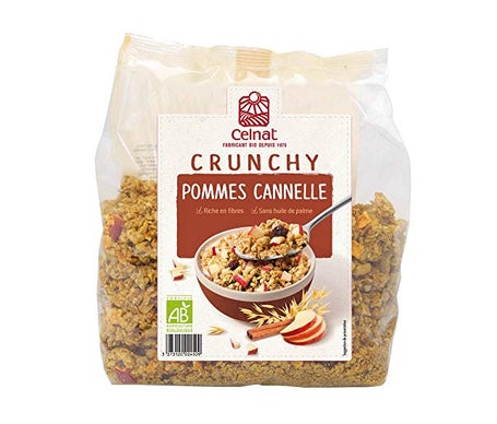Celnat Muesli Crunchy Manzana Canela 500g | Natural Doctor