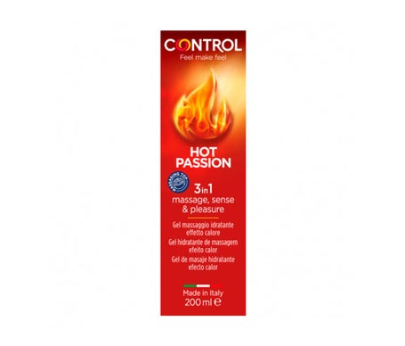 Control Hot Passion Gel Masaje 3 en 1 200ml