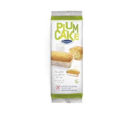 Bononia Plumcake con Harina de Arroz Sin gluten 216 g | Natural Doctor