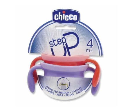 Chicco Step Up Agarradera para Biberón +4M 1 Par