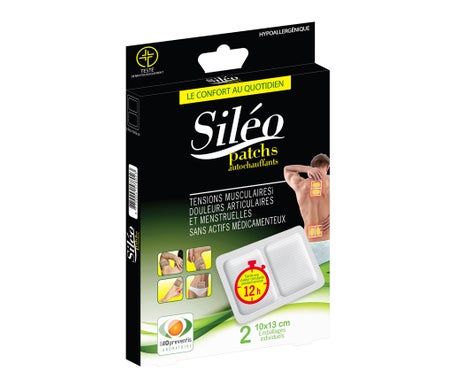 Siléo Parches Autocalentables 10x13cm 2uds