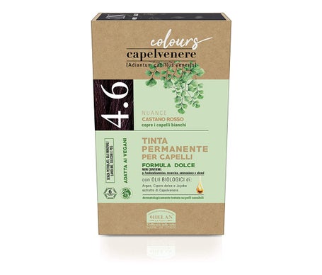 Helan Kit Capelvenere Tinte 4.6 Castaño Rojo