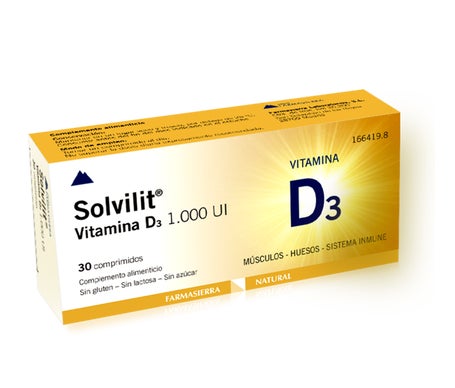 Farmasierra Solvilit® Vitamina D3 1000UI 30comp