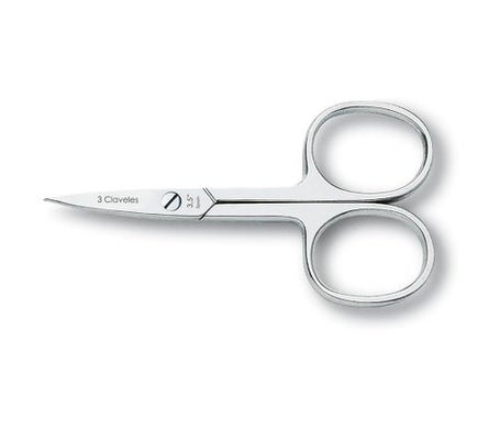 '3 Claveles tijera uñas recta 3.5'''' 9cm 1ud'