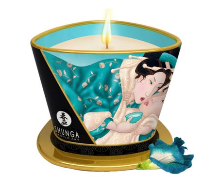 Shunga Vela de Masaje Island Blossoms 17ml