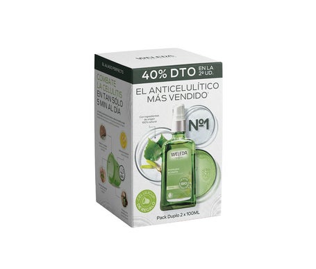 Weleda Aceite para la Celulitis de Abedul 2x100ml + Celulicup