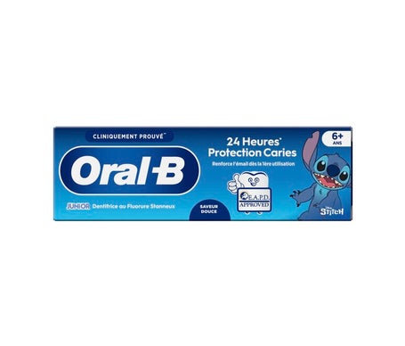 Oral-B Junior Stitch Dentífrico Infantil 6+ Años 75 ml