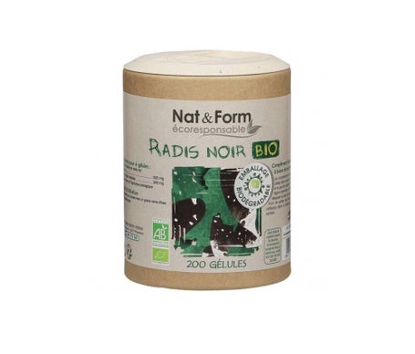 Nat&ampForm Eco Rábano Negro Bio Gelu200