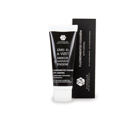 Schüssler Natur Dentífrico con Carbón Activo y Sin Flúor 75ml