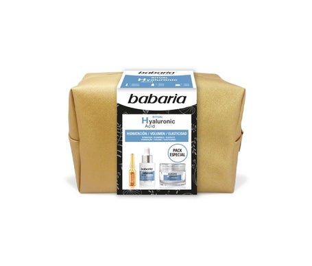 Babaria Pack Ritual Hyaluronic Acid Crema 50ml + Sérum 30ml + Ampolla 2ml