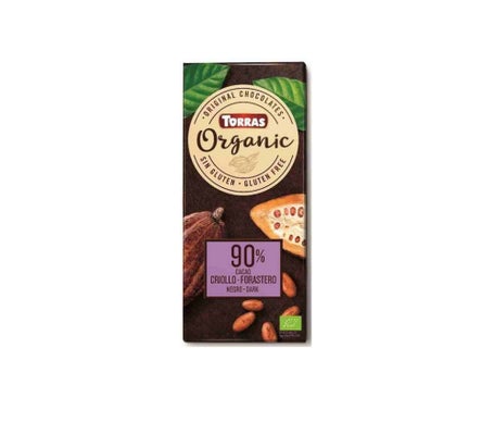 Torras Cioccolato fondente 90% Cacao 100g