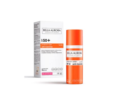 Bella Aurora Protector Solar Facial Anti-Manchas Piel Normal-Seca SPF50+ 50ml