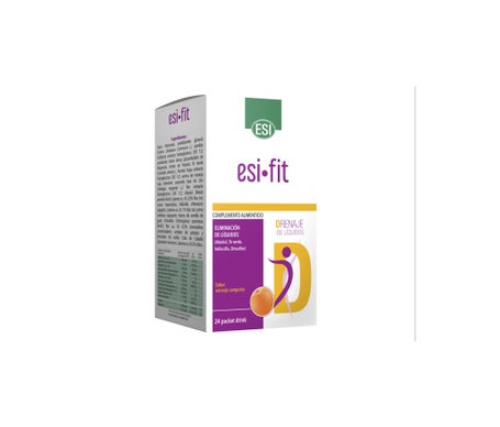 ESI Fit Drenaje de Líquidos Naranja Sanguina 24 Sobres | Natural Doctor