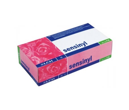 Sensinyl Guantes Vinilo Polvo Talla 6/7 100uds