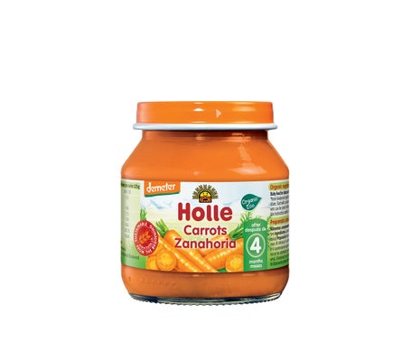 Holle Tarrito Zanahoria y Patata +4M 125g