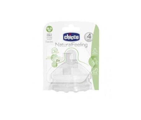 Chicco® tetina Step Up 2 tetina boca ancha flujo rápido 2uds