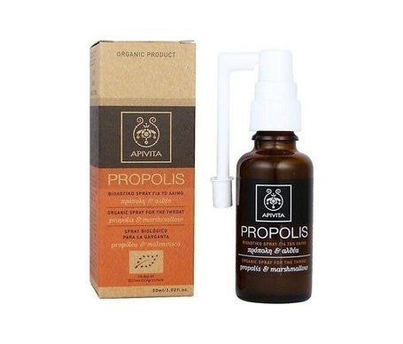 Apivita Organic Throat Spray with Propolis 30ml