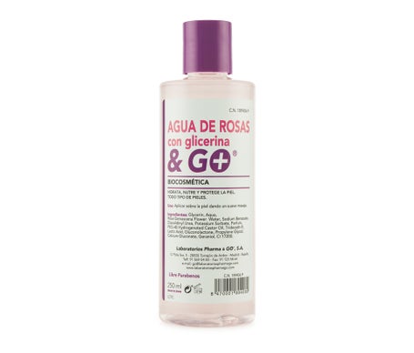 & Go Agua Rosas + Glicerina 250ml