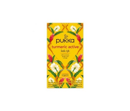 Pukka Infusión Cúrcuma Tónica Bio 20 Sobres