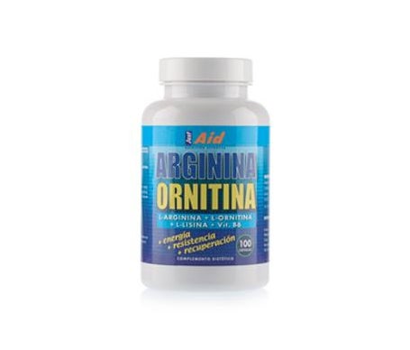 Just Aid Arginine + Ornithine Amino Acids 100comp