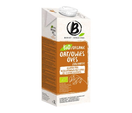 Berief Food Bebida Vegetal de Avena Sin Gluten 1L