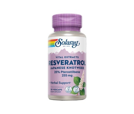 Solaray Super Resveratrol 250mg 30cáps