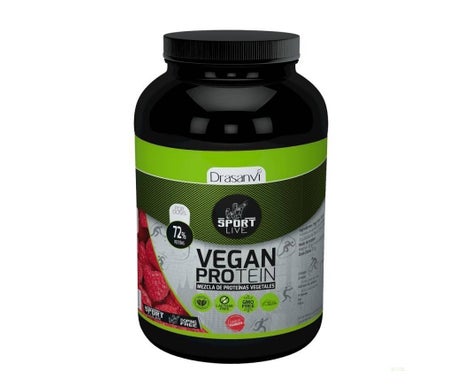 Drasanvi Vegan Protein Frambuesa 600g