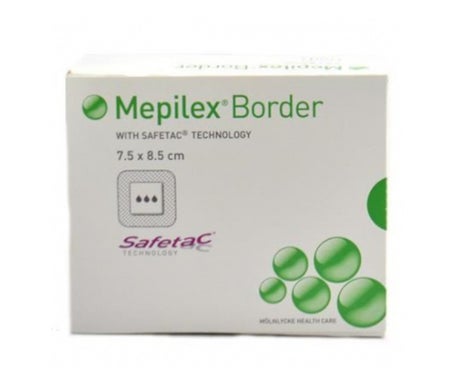 Mepilex Border Ag Pans7,5x8,5 Cm 16
