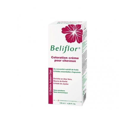 Béliflor Tinte Cabello N°12 Castaño Claro 135ml