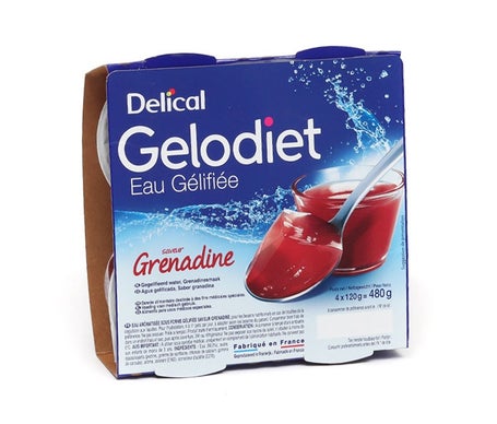 Delical Gelodiet Water gel gren 4X120