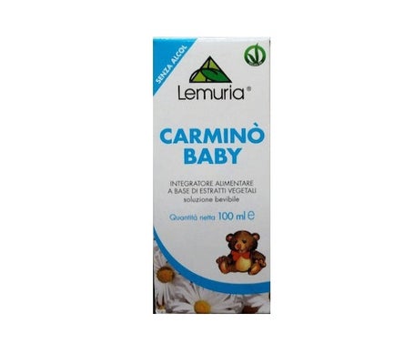 Lemuria Carminò Bebé Suplemento Contra Gases Intestinales 100ml de Baule Volante & Fior di Loto | Natural Doctor