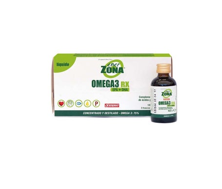 Enerzona omega 3 Rx 3 frascos de 33ml