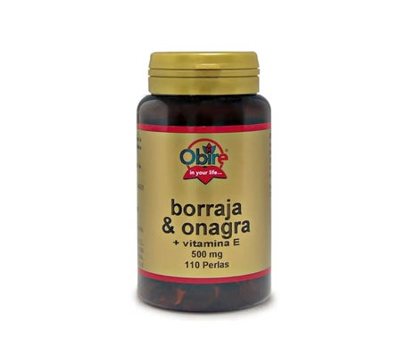 Obire Borraja y Onagra + Vitamina E 500mg 110caps