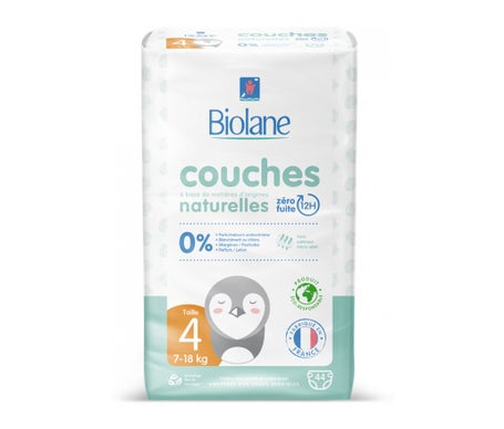 Biolane Couche Naturel Bebe Taille 4 44uts Promofarma