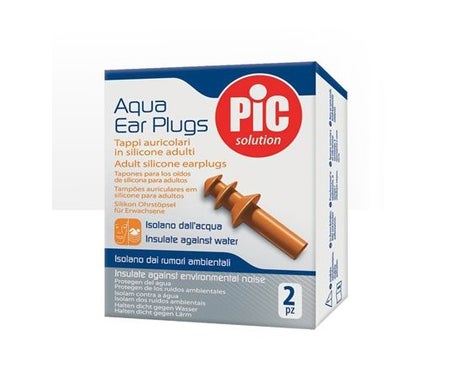 Pic Solution Aqua Ear Plugs Tapones de Silicona 2uds