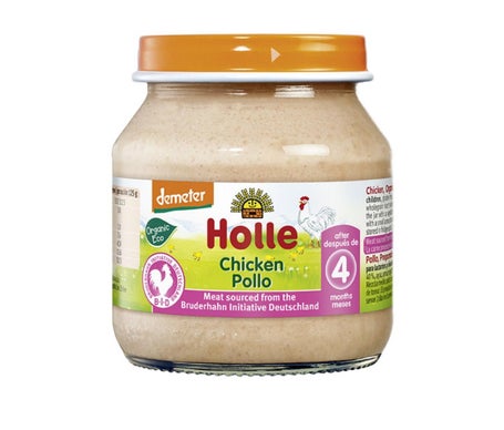 Holle Potito Pollo + 4M 125g