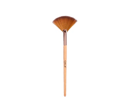Cala Natural Bambú Brocha Abanico Maquillaje 1ud