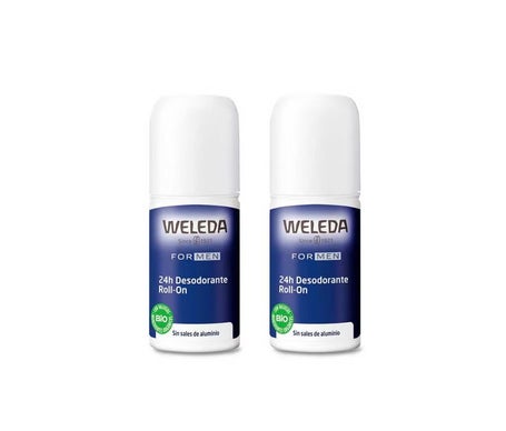 Weleda for Men Desodorante Roll-On 24h 2x50ml