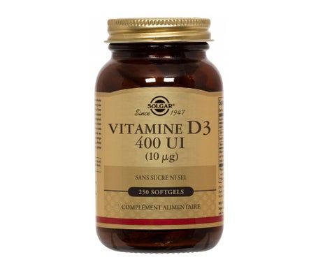 Solgar Vitamina D3 400UI 10mcg 250 perlas