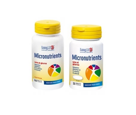 MICRONUTRIENTES DE LARGA DURACIÓN 30TAV de LONGLIFE | Natural Doctor