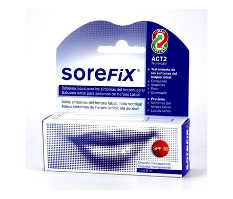 Sorefix Bálsamo Labial Fiebre Granos 6ml