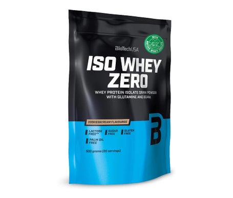 Biotech USA Iso Whey Zero Cookies&Cream 500g