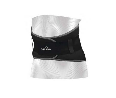 Vulkan Faja Lumbar Reforzada Clásica Negro S 1ud