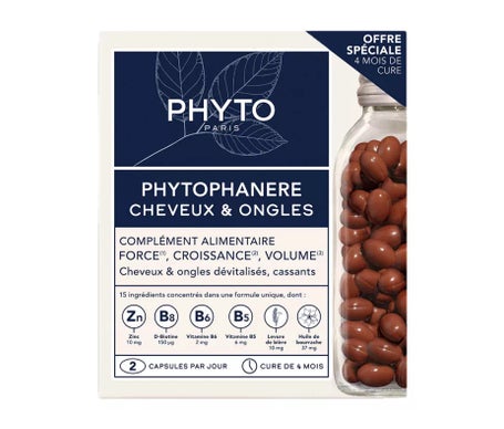 Phyto Phytophanère Cabello y Uñas 2x120caps