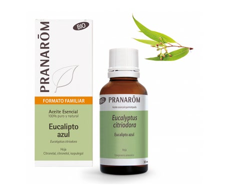 Pranarôm Aceite Esencial de Eucalipto Azul BIO Formato Familiar 30ml