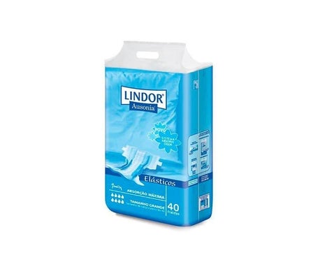 Lindor Pañal Anatómico Elástico Snoch Grande 40uds