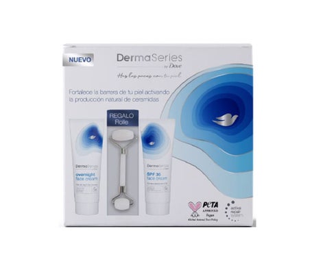 Dove Set Dermaseries Crema Día + Noche + Roller