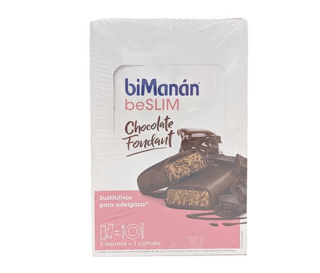 biManán Barrita Sustitutiva Chocolate Fondant 30uds