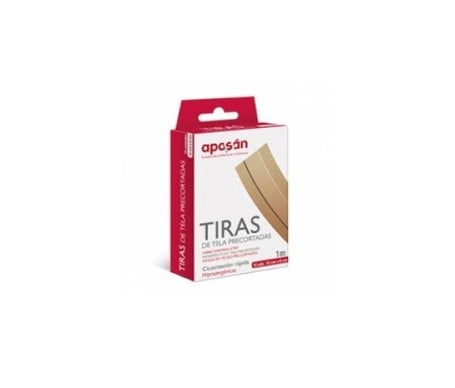 Aposan Tiritas Apósito Adhesivo Tela Precort 1mx6cm